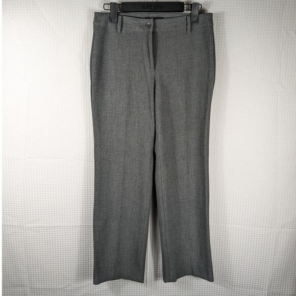 Talbots Heritage Petites 4P Gray Dress Pants Career Trousers Stretch Work Slacks - Picture 1 of 4